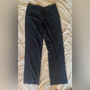 Liz Claiborne Black Pinstripe Pant